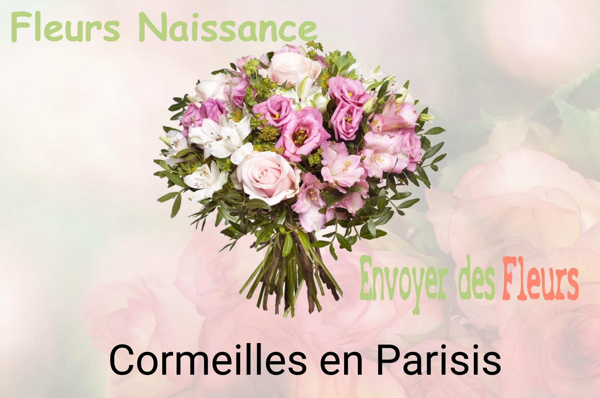 Bouquet de fleurs de naissance livré à Cormeilles-en-Parisis